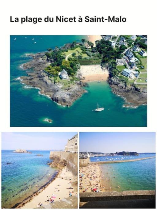 Maison 3,5Km De La Plage Et Proche Mont St Michel Saint-Broladre 외부 사진